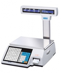 Весы фасовочные с печатью этикетки CAS CL5000J-IP/R